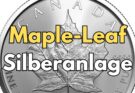 Die Maple-Leaf in Silber 2024 Anlagesilber Münze